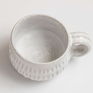 White Speckle Mugs